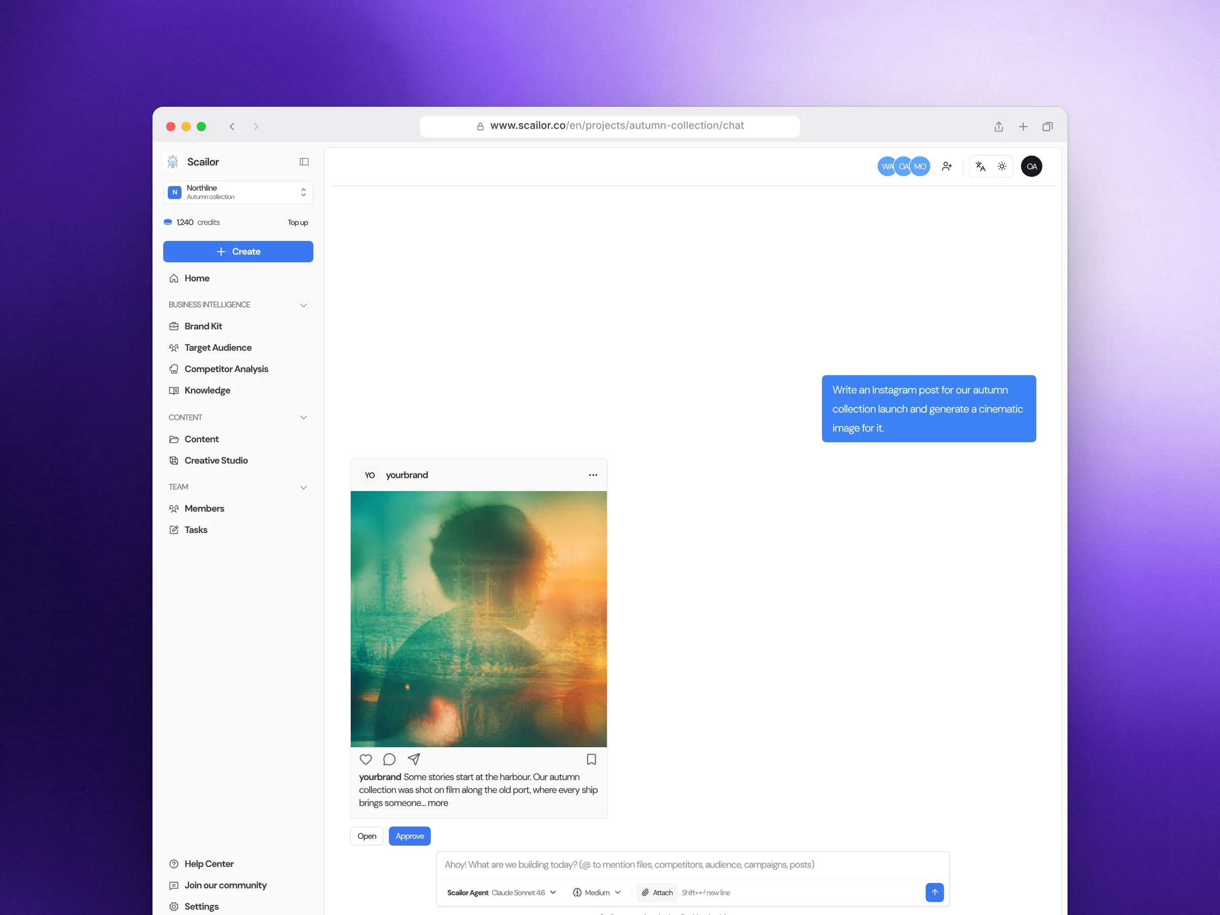 Scailor app preview